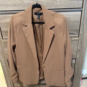 Forever 21 Women's Camel Blazer